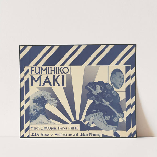 Fumihiko Maki, March 3, 8;00 p.m. … UCLA School of Architecture and Urban Planning (1976) by Coy Howard