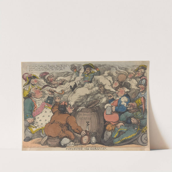 Funcking the Corsican (1813) by Thomas Rowlandson