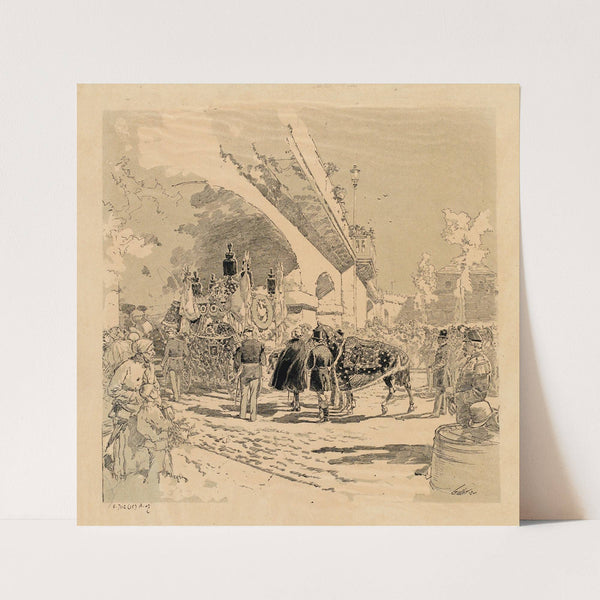 Funérailles de Faidherbe by Daniel Urrabieta Vierge