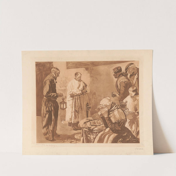 Funérailles d’un enfant by Léon Bartholomé