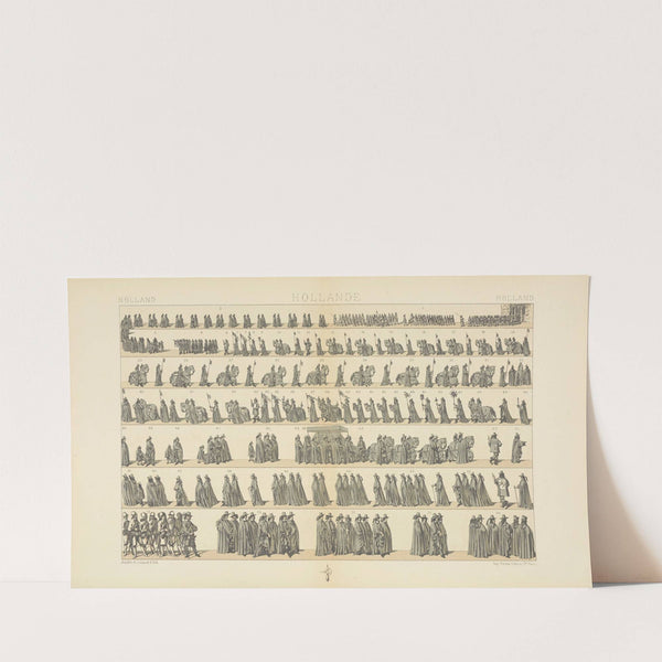 Funerailles d’un prince-chevalier – XVIIe siecle (1876-1888) by Auguste Racinet