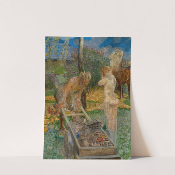 Funeral of a painter's apprentice by Jacek Malczewski