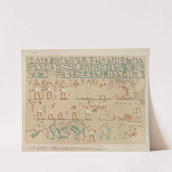 Funeral procession of Sebeknekht (continues). Includes the scenes of the musicians and the preparations for the banquet by Joseph John Tylor