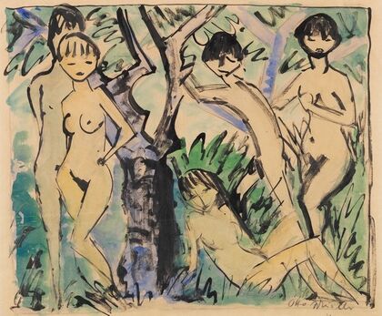 Fünf Akte im Walde (1914)