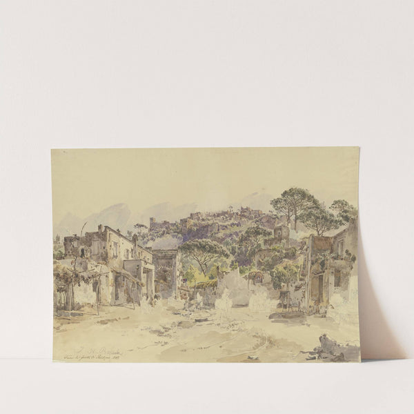 Fuori la grotta di Posilipo by Johann Nepomuk Rauch