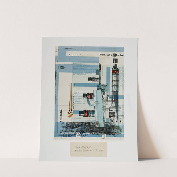 Für Jan Tschichold by Kurt Schwitters