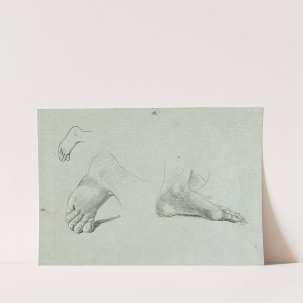 Fußstudie by Johann Peter Krafft