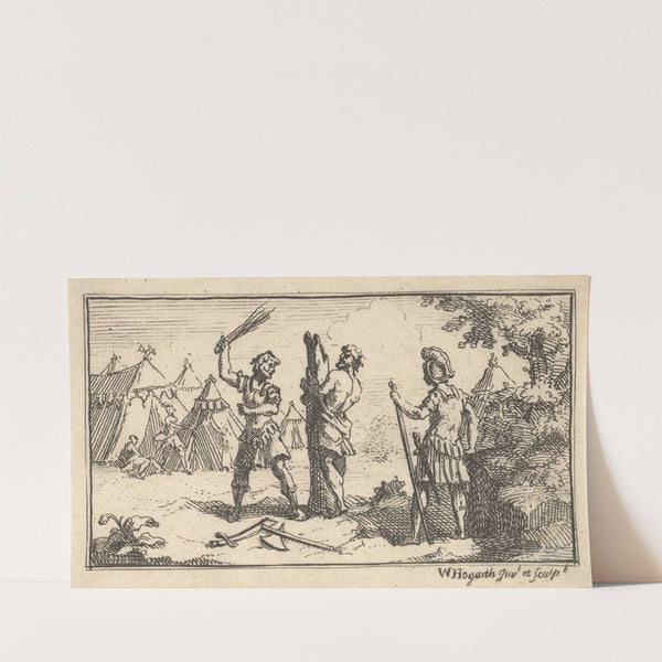 Fustigatio (1725) by William Hogarth