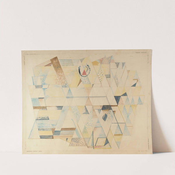 Futurist Garden (1937) by Benjamin F. Berlin