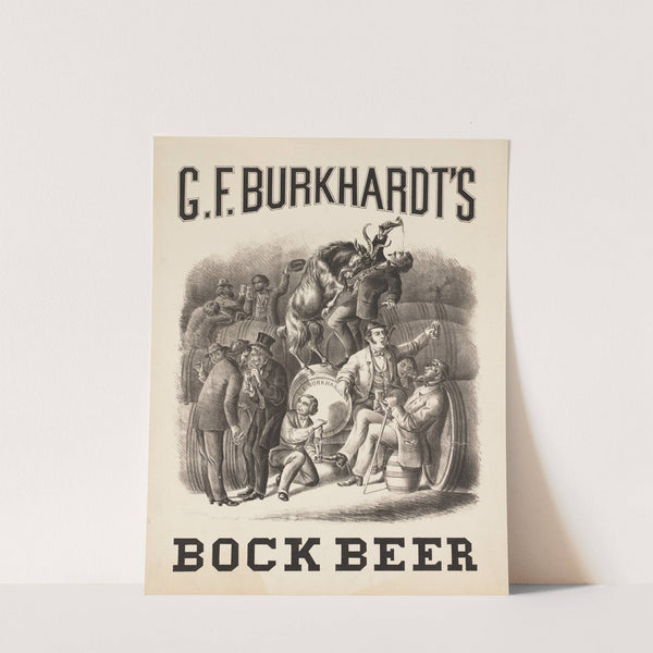 G. F. Burkhardt's bock beer by Charles Wellington Reed