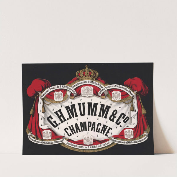 G.H. Mumm & Co., champagne by Anonymous