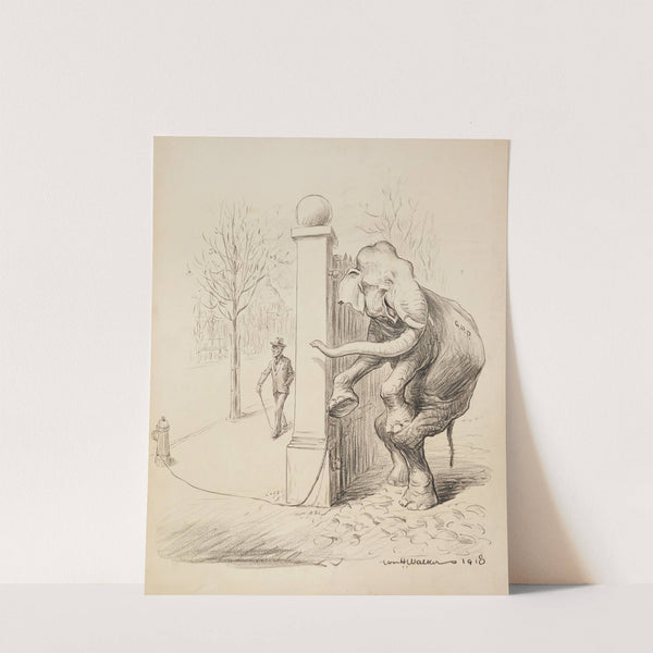 G.O.P. Stick around and see the fun (1919) by William Henry Walker