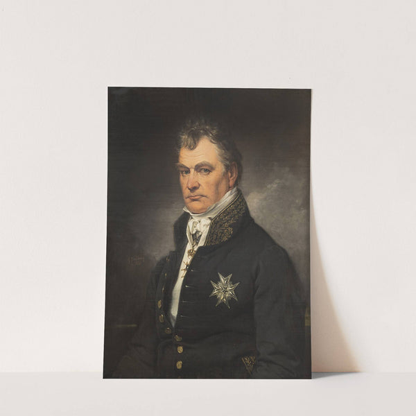 Gabriel Poppius (1770-1856), Minister of state, president of the Chamber of Commerce by Johan Gustaf Sandberg