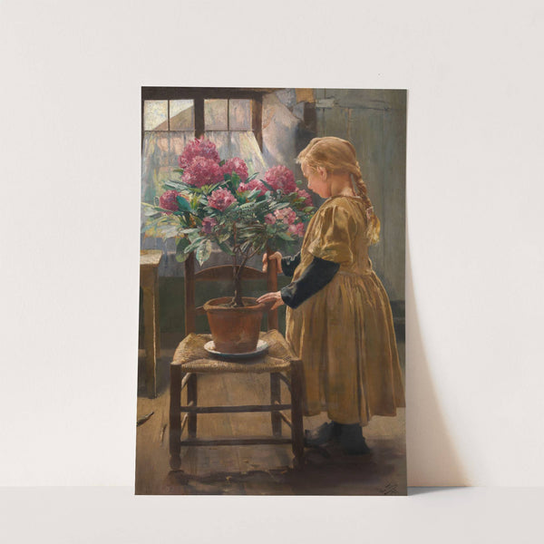 Gabrielle Frederic, the Artist's Daughter by Léon Frédéric