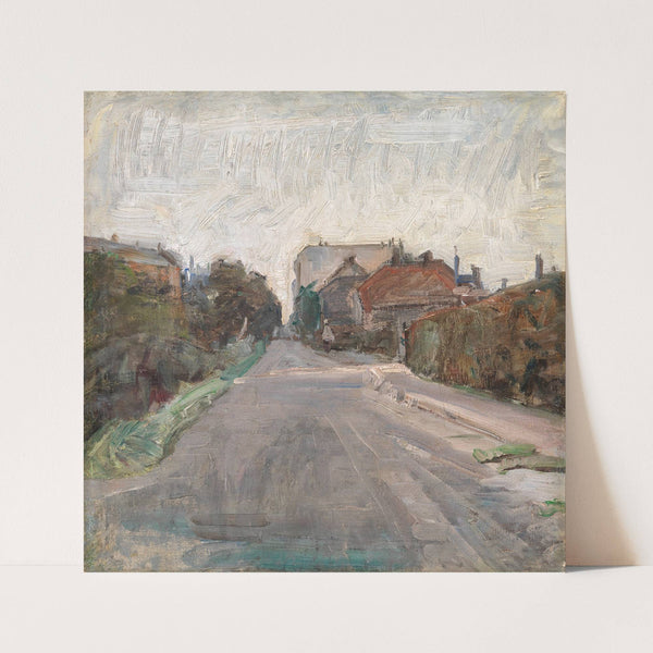 Gade. Udkanten af København (1898) by Albert Gottschalk