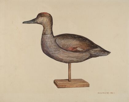 Gadwall Decoy