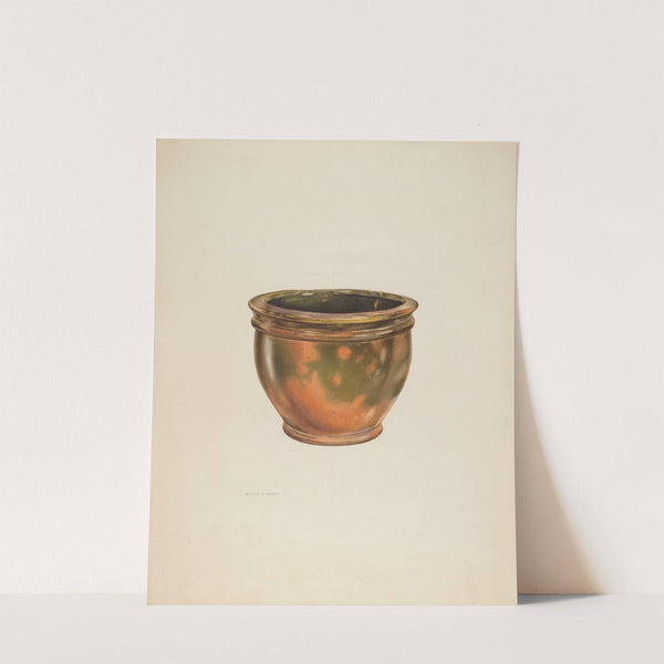 Galena Pottery (Bowl) by Alfred Koehn