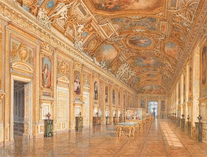 Galerie d’Apollon in the Louvre, Paris