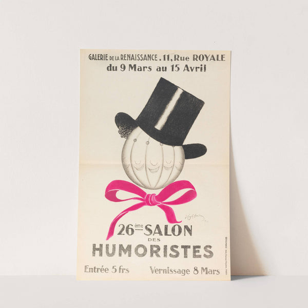 Galerie De La Renaissance. 11, Rue Royale Du 9 Mars Au 15 Avril 26ème Salon Des Humoristes (1933) by Leonetto Cappiello