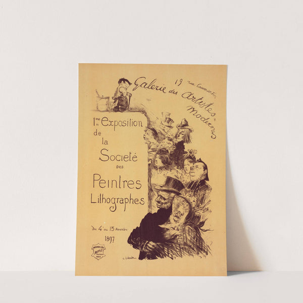 Galerie des Artistes modernes (1900) by Charles-Lucien Léandre