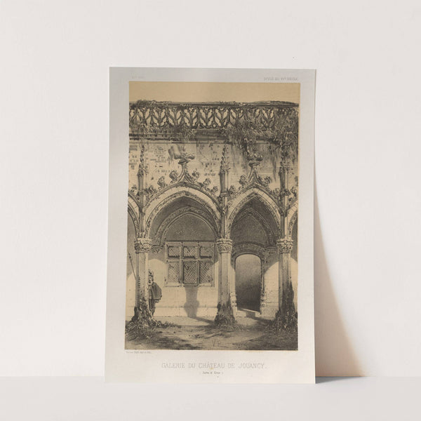 Galerie Du Château De Jouancy (Saone et Loire) (1860) by Victor Petit