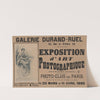 Galerie Durand-Ruel. Exposition d’art photographique (deuxième année) (1895) by Paul Édouard Rosset-Granger