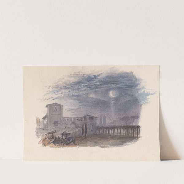 Galileo’s Villa (1884) by M.H. Long