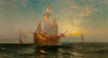 Galleon at Sunset