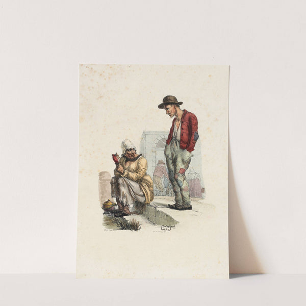 Gallerie des Misérables by Charles-Joseph Traviès de Villers