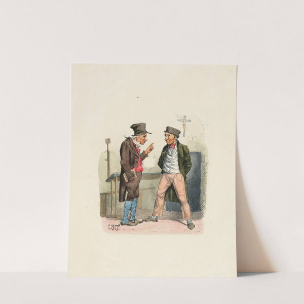 Gallerie des Savans by Charles-Joseph Traviès de Villers