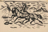 Galloping horses