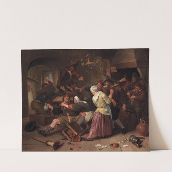 Gamblers Quarreling by Jan Steen