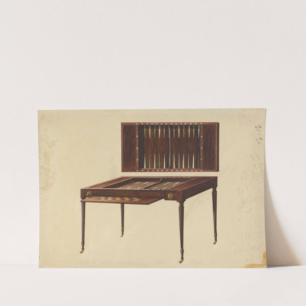 Gaming Table by Ferdinand Cartier