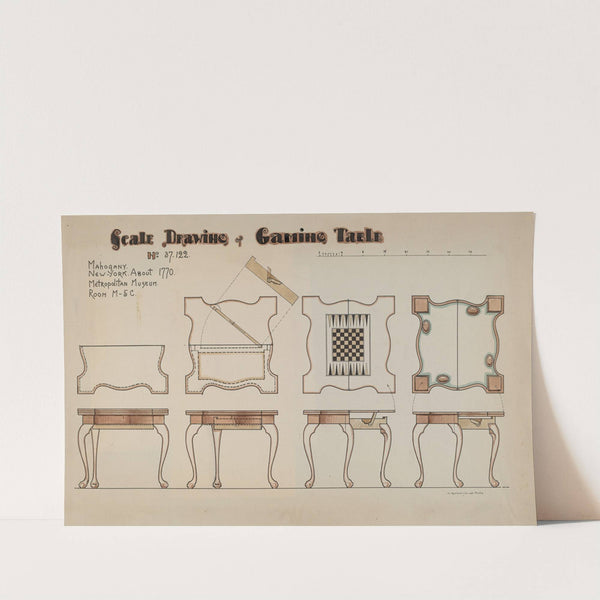 Gaming Table by M. Rosenshield-von-Paulin