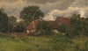 Gamle udbygninger ved en herregård
