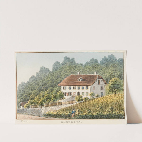 Gampelen by Jakob Samuel Weibel