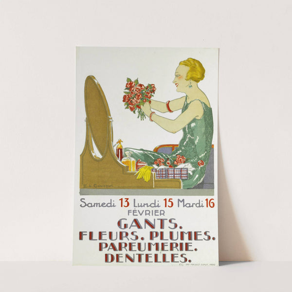 Gants. Fleurs. Plumes. Parfumerie. Dentelles. by E. L. Cousyn