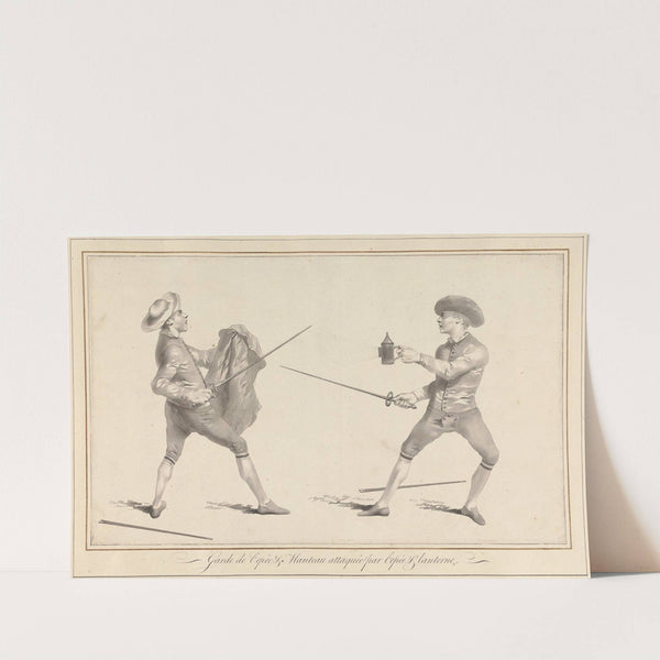 Garde de L'Epée & Manteau Attaquée par L'Epée & Lanterne by James Gwin
