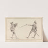 Garde de l'Espadonneur. Figure A. Garde Dêfensive du Pointeur. Figure B. by James Gwin