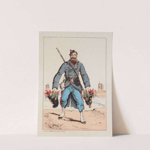 Garde mobile de la Seine. (1871) by Draner