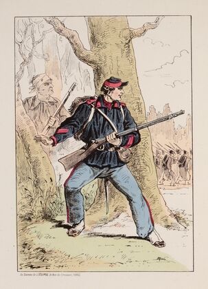 Garde mobile des départements. (1871)