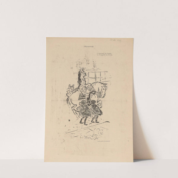 Garde municipale (1893) by Pierre Bonnard