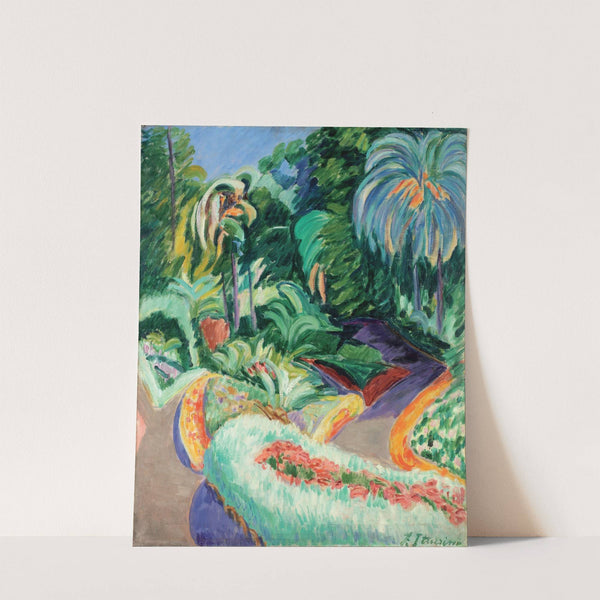 Garden (1913-1919) by Francisco Iturrino