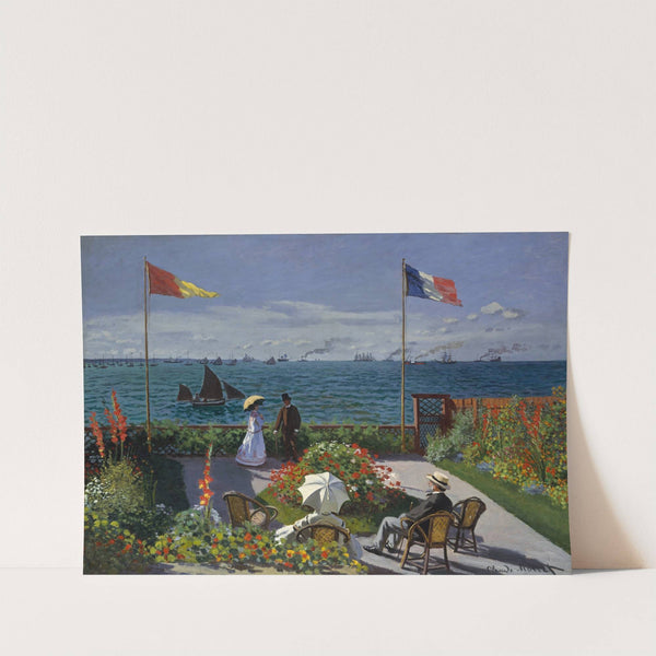 Garden at Sainte-Adresse (1867) by Claude Monet