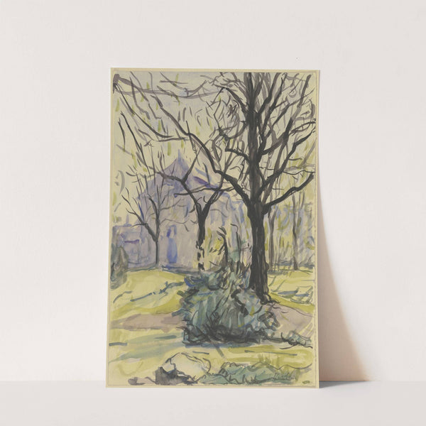 Garden at the Liebighaus by Jakob Nussbaum