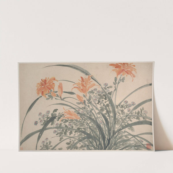 Garden Flowers Pl.06 (1540) by Chen Chun