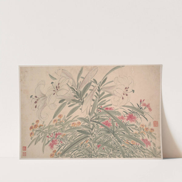 Garden Flowers Pl.16 (1540) by Chen Chun