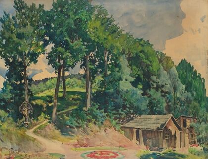 Garden in Bystra (1909)
