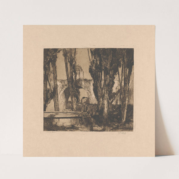 Garden in Verona (1903 - 1932) by Adriaan J. van '''t Hoff