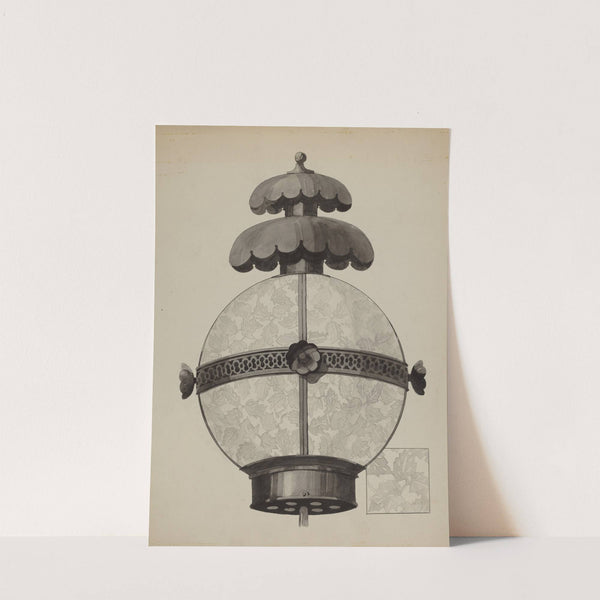 Garden Lamp by Florence Huston